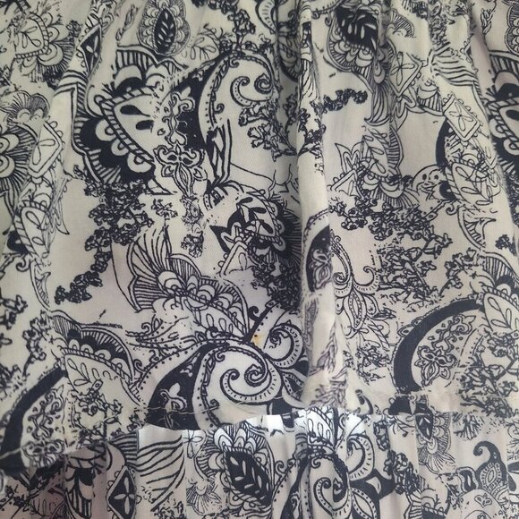 💙 Cotton On Paisley Maxi Lightweight Dress Preppy Boho Size M - Picture 8 of 10